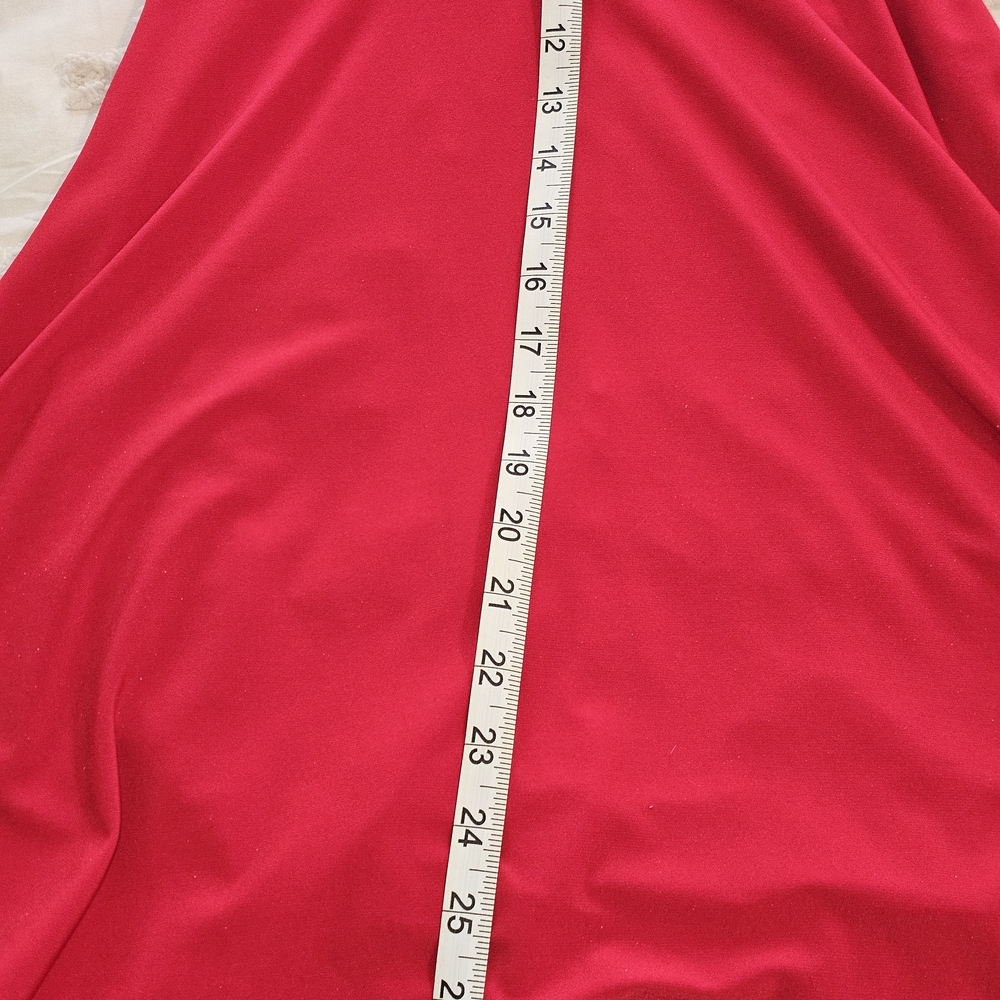 Assa Elegant, Sexy Red Sleeveless Dress - Picture 9 of 9